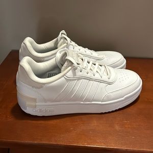 Women’s white adidas size 10